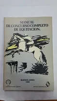 Comprar Manual De Concurso Completo De Equitación-libreria Merlin