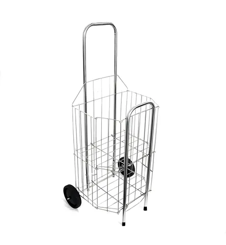 Carrinho De Feira C/ Duas Rodas Reforçado Dobrável Prático Branco Açomix Menor preço em Carrinho De Feira C/ Duas Rodas Reforçado Dobrável Prático Branco Açomix