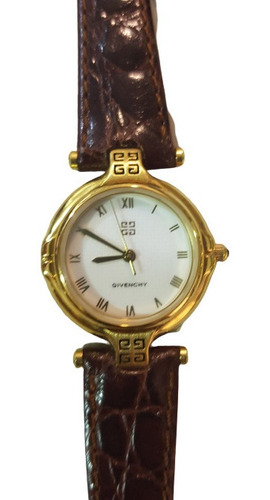 Reloj De Dama Givenchy Cuarzo Con Cuero Lg04gl14400 Suizo