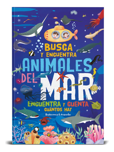 Libro Busca Y Encuentra Cuantos Hay Animales Del Mar