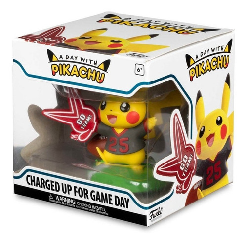 Funko Pikachu Charged Up For Game Day Pokemon Original