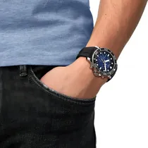Comprar Reloj Hombre Tissot Seastar 1000 Chrono Caucho Negro