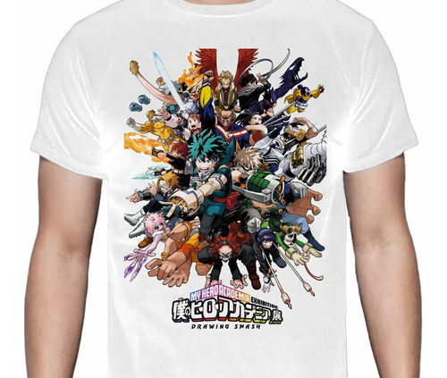 Boku No Hero - Todos Color - Polera Anime