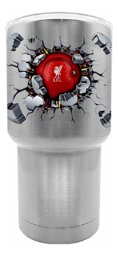 Termo 20oz Liverpool Fc Balón Futbol, Envió Gratis!