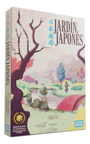 Jardín Japonés Juego De Mesa Familiar Roll & Write