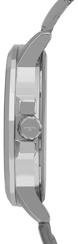 Relógio Technos Masculino Racer Prata - 2315lat/1p Bisel Preto