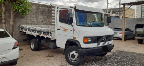 Mb 710 Carroceria De Madeira Caminhao 3/4 2000