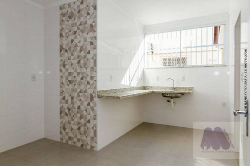 Imagem 18 de 26 de Casa Com 4 Dormitórios À Venda, 168 M² Por R$ 790.000 - Encruzilhada - Santos/sp - Ca0082