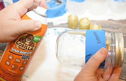 Imagen 5 de 5 de Gorilla Heavy Duty Spray Adhesivo Multiuso Y Reposicionable