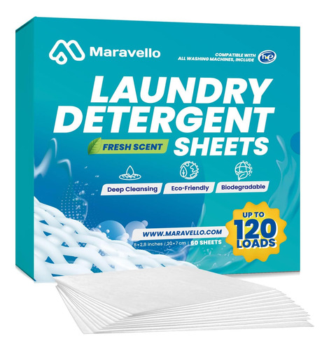 Hojas De Detergente Para Ropa Ecológicas: Hoja De Detergente