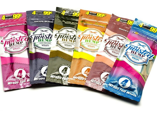 Twisted Hemp Wraps (15pc)