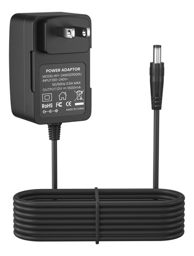 Nfgekt Adaptador De Corriente Alterna De 12 V Para Teclados 