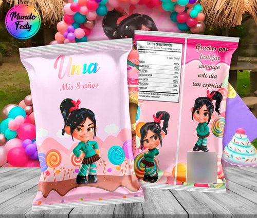 Bolsitas Chip Bag Ralph El Demoledor X 10 Envió Gratis
