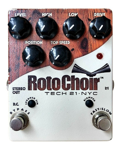 Pedal De Efecto Tech21 Roto Choir Rotary Speaker Emulator