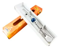 Comprar Bombilla Acero Inoxidable Mate Té + Cepillo Limpiador Gratis