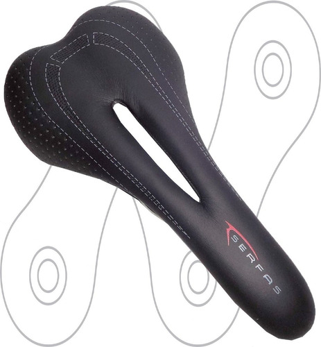 Asiento Serfas Stinger Ti-rs2 Antiprostático Carbono -nodari