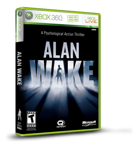 Jogo Alan Wake Xbox 360 Midia Fisica Microsoft Original (Usado)