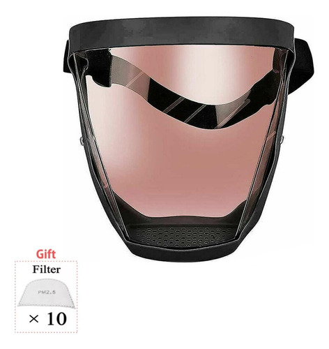 X Máscara Protectora De Trabajo Antivaho Transparente