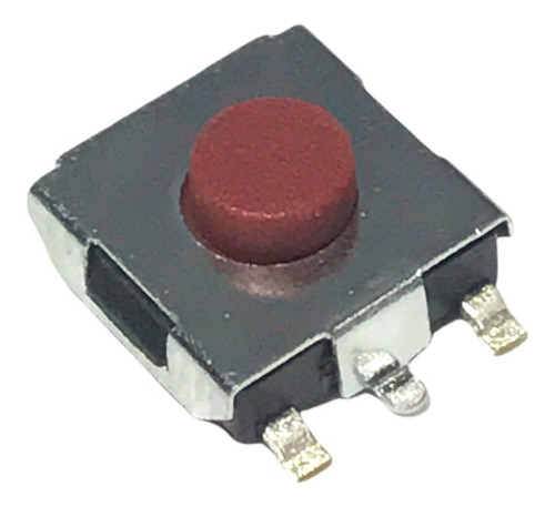 50 Unidades Touch Tact Switch 6 X 6 X 3,1mm Pulsador 5 Pines