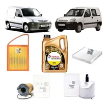 Comprar Kit 4 Filtros Originales+ Aceite Total  Partner 1.6 8v Hdi