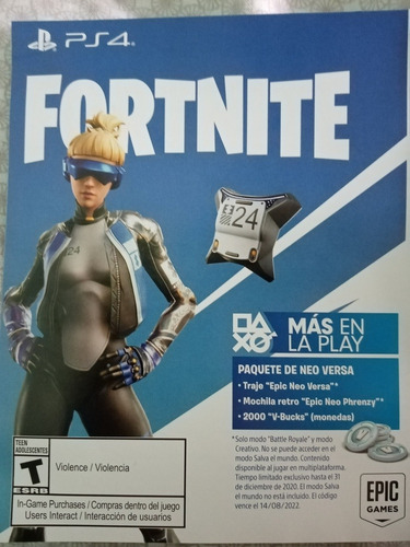 Fornite Neo Versa Pack
