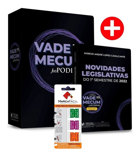 Livro Vade Mecum Tradicional Roxo 2022.2