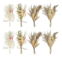Comprar Juego De 8 Mini Ramos De Flores Secas, Recuerdos De Fiesta D