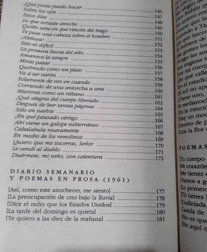 Recuento De Poemas 1950 / 1993 Jaime Sabines (Usado)