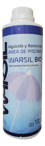 Alguicida Y Bactericida Bio Para Piscinas Mant. Mensual