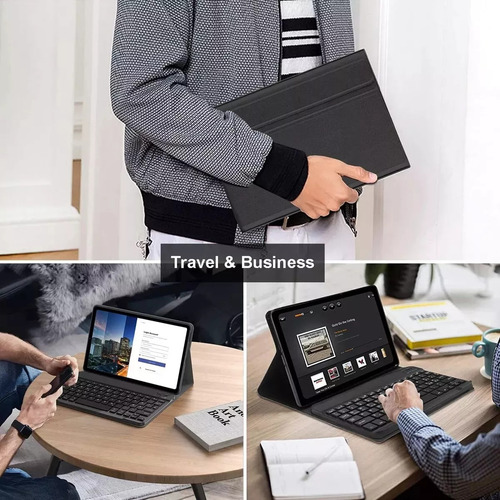 Capa+teclado Touchpad+mouse Para iPad 10.2''9a/8a/7a Geração