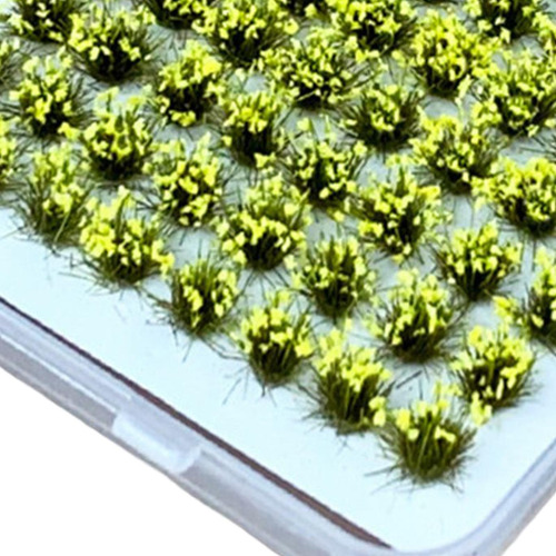 Aglomerado De Flores Em Miniatura Artificial, Luz Amarela