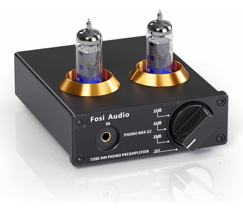 Fosi Audio Box X2 Phono, Preamplificador Fono Para Tocadisco