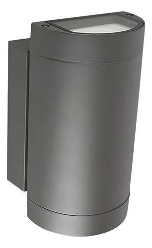 Lampara Muro Led Exterior Gris 14.5w Luz Suave Cálida Hled-8