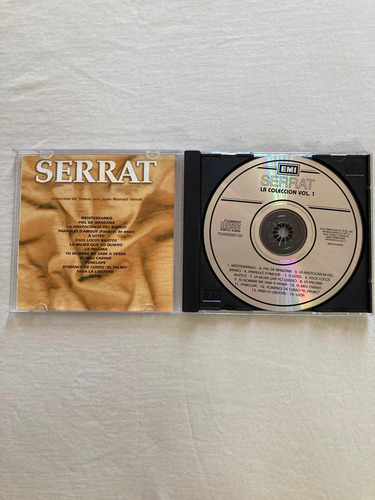Joan Manuel Serrat / La Coleccion - Vol I Cd 1995 Impecable (Usado)
