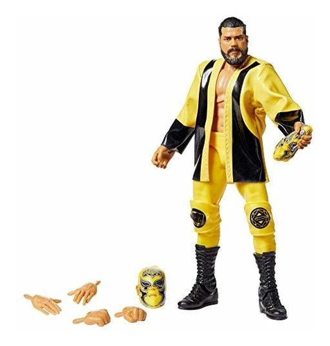 Wwe Andrade Elite  S 74 Figura De Acción De Lujo Con D...