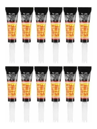 Pegamento Adhesivo Super Glue De Cianocrilato 3gr 12pzs