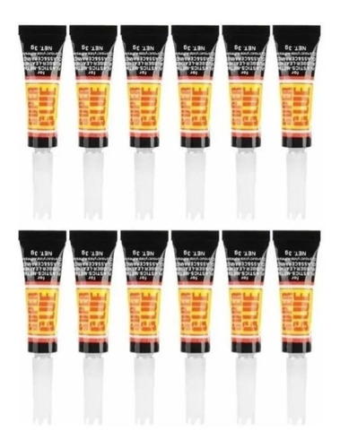 Pegamento Adhesivo Super Glue De Cianocrilato 3gr 12pzs