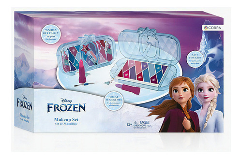 Juego De Maquillaje Makeup Frozen Caja Cristal