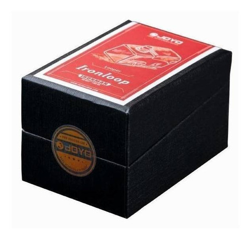 Imagen 6 de 6 de Pedal de efecto Joyo Ironman Ironloop JF-329 rojo