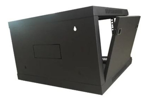 Imagen 4 de 9 de Rack Mural 6 Unidades 19 Pulgadas Con Fondo Gabinete
