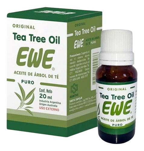 Aceite De Árbol Tea Ewe 100 % Puro Original 20 Ml