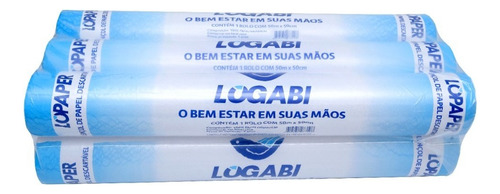 Lençol Papel Maca Celulose 50x50 Descartável Hospitalar Logabi