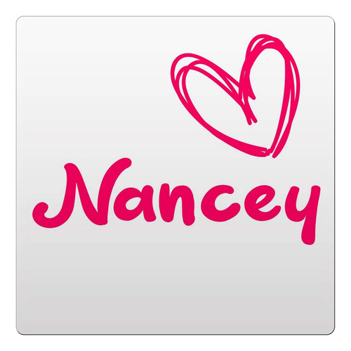 - Posavaso Ceramica Nombre Femenino Nancey 4x4 Inc Respaldo