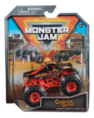 Monster Jam Vehiculo Captain's Curse 