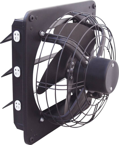 Imagen 2 de 2 de Extractor De Aire 14 Pulgadas Industrial Negro Garso