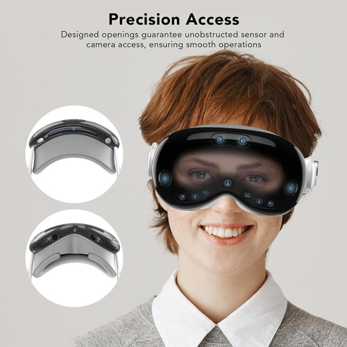 Cnn Capa Para Apple Vision Pro Case Cover + Caixa De