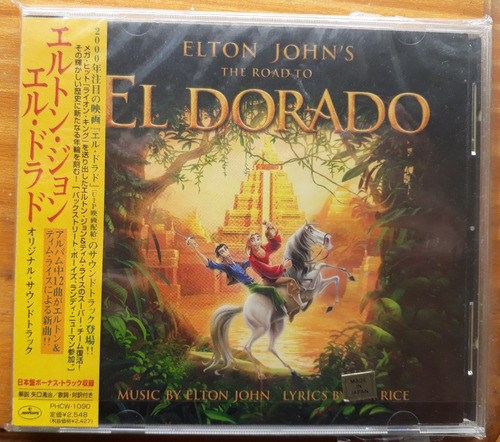 Elton John The Road To El Dorado Cd Japon