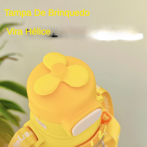 Garrafinha De Água Suco Leite Bichinhos Leão Colorida Com Alça Para Transporte E Canudo De Silicone Garrafinha Infantil Snel Home