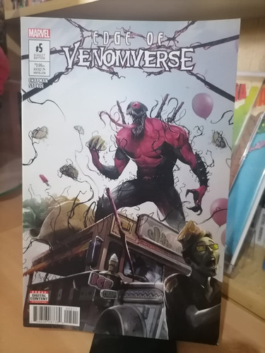 Edge Of Venomverse 5 (2017) Ingles Cómic Marvel 