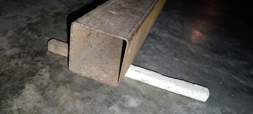 Tubos Estruturales 90 Cm ×90 Cm , 3 Mm De Espesor ,6 Metros. (Usado)